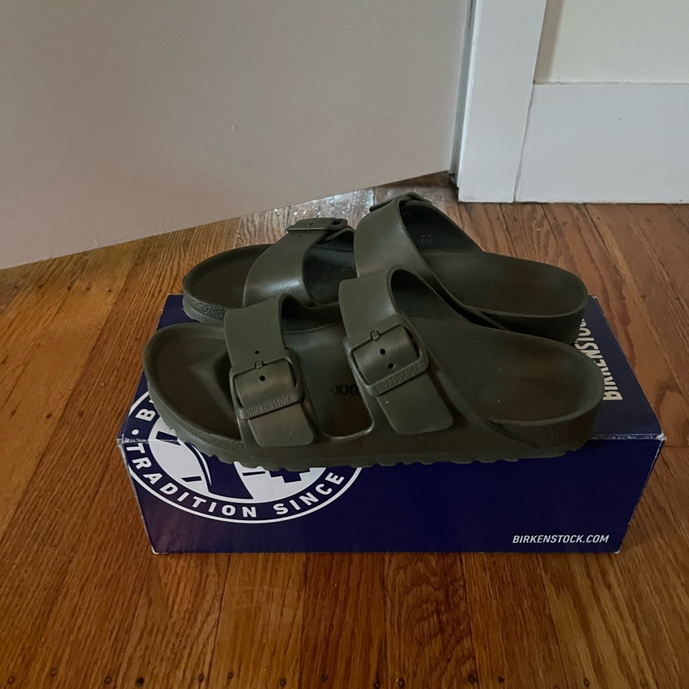 Birkenstock Arizona EVA Sandals - Khaki